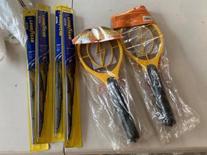 Goodyear 22in Wiper Blades & Electronic Insect Zappers New Lot