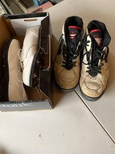 Nike Air Flight High Tops & Etonic Dri-Lite Golf Shoes Mixed Condition