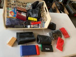 Vintage Airline Amenity Lot Northwest Pouches Games Mixed Condition