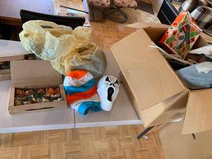 Halloween Decor Costume Group Ghost Face Mask Boxed Light Strings