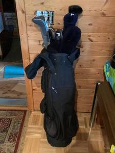 Mixed Golf Club Set w Cobra S9-1 Driver, Arnold Palmer Irons Good