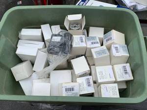 Large Lot MR16 3x1W LED Spotlight Bulb DC12V Warm WhitePure White NOS