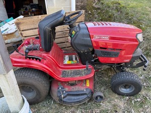 Craftsman T1400 Riding Lawn Mower 42 Inch Deck As-Is Condition