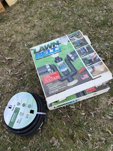 Flexon Soaker Hose Lot w Lawn Belt Sprinkler System Boxes 50 Ft