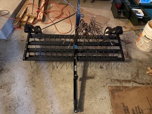 JRCO Tine Rake Model 462 Pull-Behind Lawn Dethatcher Attachment