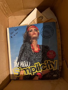 Vintage Sewing Pattern Lot Simplicity Marian Martin Mixed Ephemera