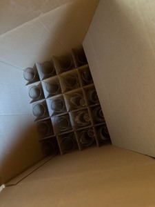 Partial Case Clear Stemmed Champagne Flute Glasses  Lot See Photos