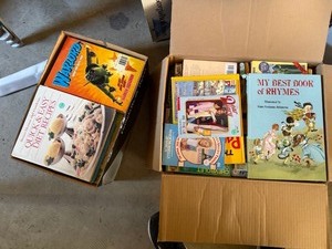 Mixed Vintage Childrens Books Lot Paddington Warlord Annuals Paperbacks