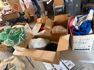 Vintage Dance Costume Lot Hats Capezio Tap Shoes Sequins Tulle