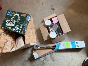 Moen Delta Bathroom Hardware Lot Grab Bars Faucet Mixed Open Box