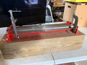 Ironton 18in Bench Mount Metal Bending Brake Item 101451 Good