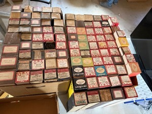 Large Lot Vintage Player Piano Rolls QRS Aeolian Mixed Brands Boxed