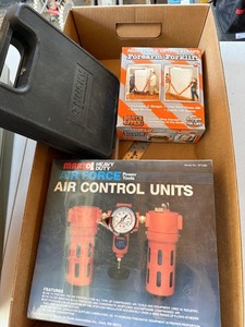 Mixed Tool Lot Husky Bit Set Forearm Forklift Markol Air Unit