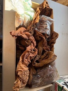 Vintage Nylon Pantyhose Hosiery Lot Brown Nude Shades Phantom Mixed Box