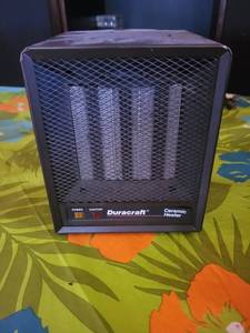 Duracraft Ceramic Heater - Compact Portable Space Heater