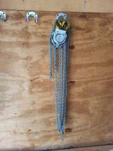 Mechanic Chain Hoist 0.25 Ton WLL - Hand Chain, Model 7G