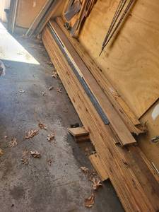 Pine Lumber Assortment - Long Planks & Trim, Mixed Widths, 8-12 ft