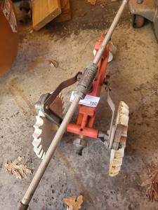 Thompsons Made in USA 12G Gear Wheel on Red Frame Garden Tool Component