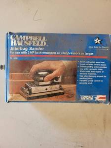 Campbell Hausfeld Jitterbug Sander TL1005 Orbital Air Sander 3 HP