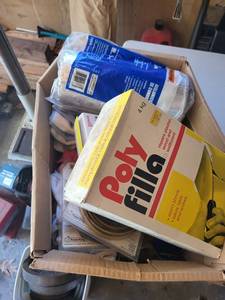 Polyfilla Filler 4 kg - Frost King Silicone Weatherseal Tape - Duct Insulation - Cleaning Towels