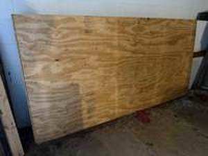 Tongue & Groove Plywood Sheathing Panels Lot of 5 Approx 4x8 Good