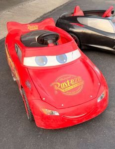 Power Wheels Lightning McQueen Ride-On Car Red Working w Charger