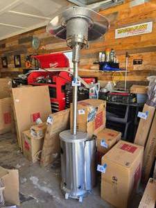 Home Depot Patio Heater, Has Some Cosmetic Damage but was New from Store