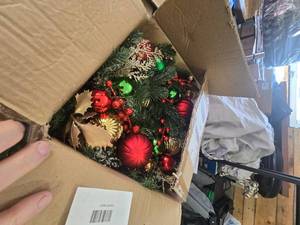 Light up Christmas Wreath