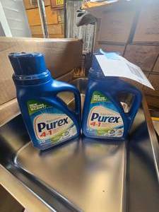 (2) Purex 50floz 4in1 Fresh Mountain Breeze Laundry Detergent