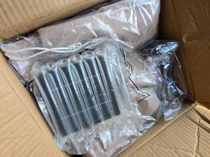 2-Tiered cantilever umbrella Canopy with Solar Charger and Upper Mount