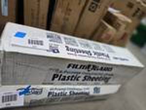Film Guard Plastic Sheeting 8 x 100, 6 Mil Black