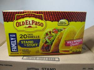 Old El Paso Stand N Stuff Taco Shells, Family Size