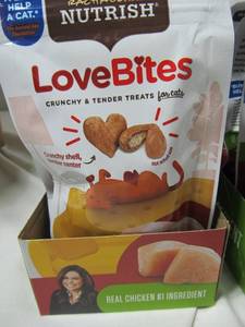 Rachael Ray Nutrish LoveBites Chicken Crunchy & Tender Cat Treats