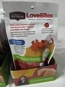 Rachael Ray Nutrish LoveBites Chicken Crunchy & Tender Cat Treats