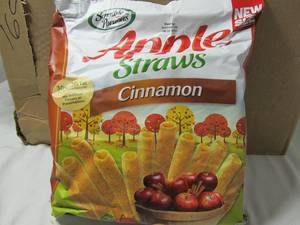 Sensible Portions Cinnamon Apple Straws, Gluten-Free Multigrain Snack