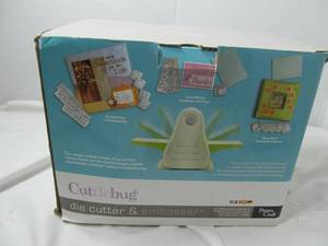 Provo Craft Cuttlebug Die Cutting & Embossing Machine Bundle w Dies, Folders & Accessories