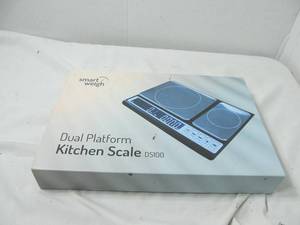 Smart Weigh DS100 Dual Platform Digital Kitchen Scale  10 kg  300 g Precision Scale