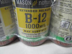12 New Bottles of B-12 Vitamins