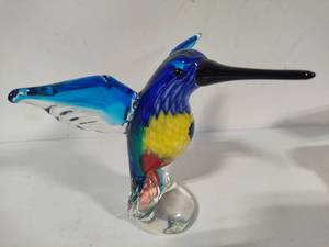 Dale Tiffany Hailey Style Art Glass Figurine