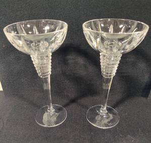 Waterford Marquis Gemini Ball Crystal Candlestick Holders