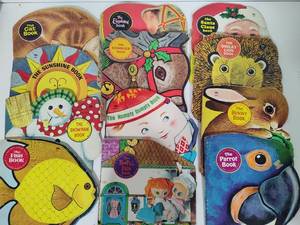 Vintage Golden Shape Books (12)