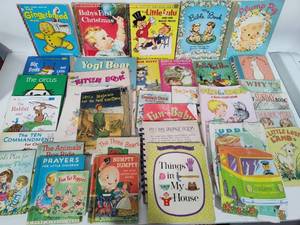 Large Lot of Vintage Childrens Books
