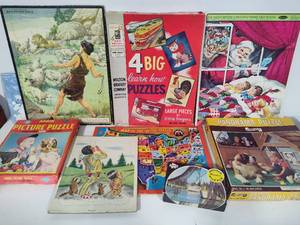 Lot of Assorted Childrens Puzzles
