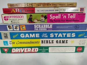 Lot of Assorted Learning Games