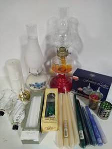 Oil Lamps & Candles