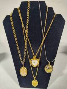 Lot of Lockets & Necklace Watches