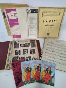 Various Violin Music Sheets