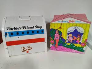 The World of Barbie Fold-Up House & Barbies Friend Ship