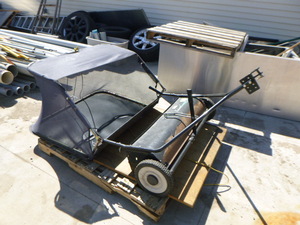 Brinly Lawn Tender Pull-Behind Lawn Sweeper