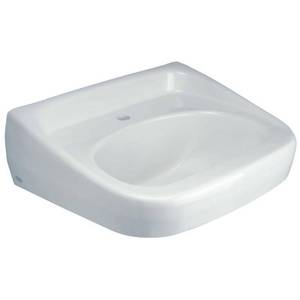 Wall Hung Bathroom Sink in White